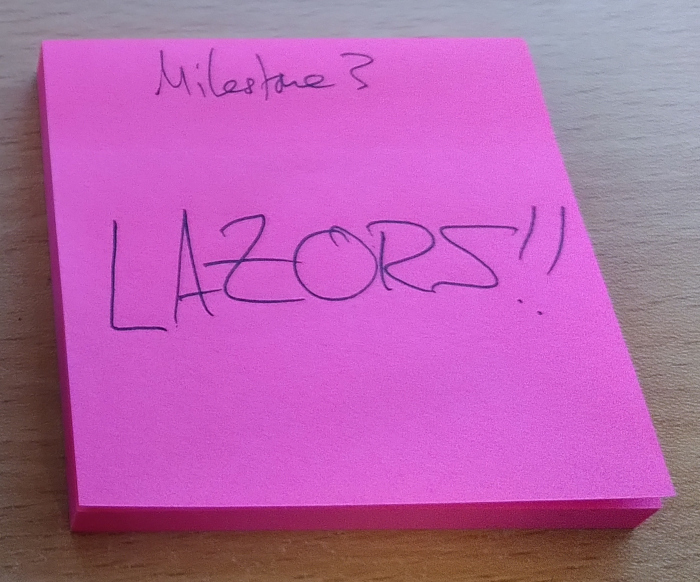 Milestone 3 - LAZORS!!