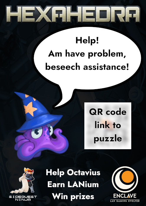 Hexahedra Puzzle Hunt at Enclave 1